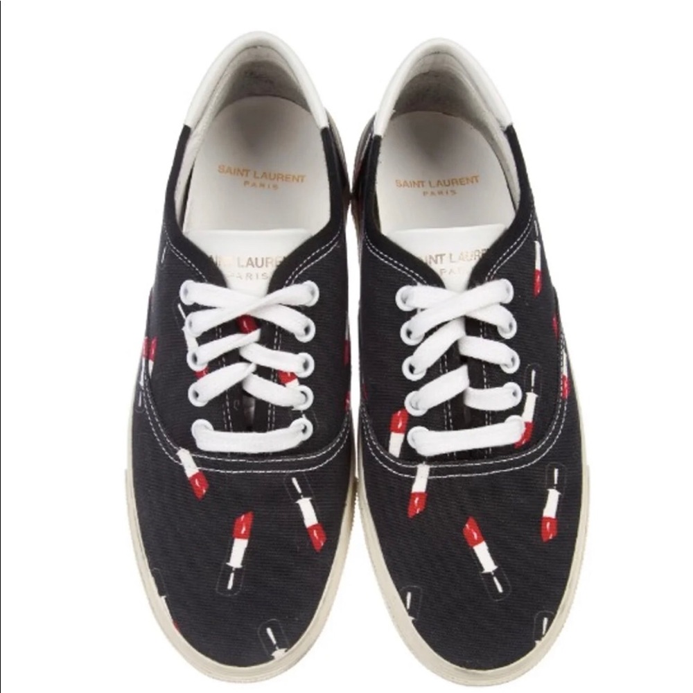 Saint Laurent lipstick sneakers